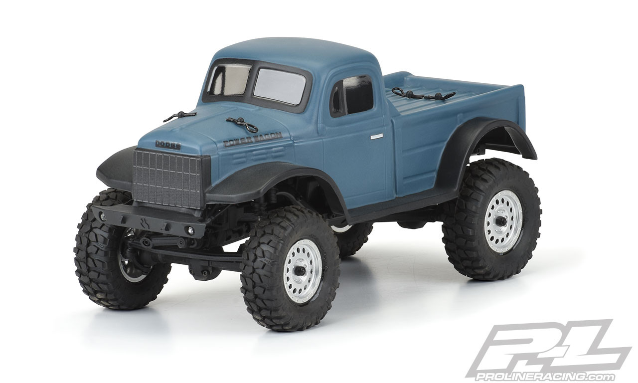 Axial アキシャル Pro-Line Dodge クローラー Pro-Line Axial SCX24 1946 Dodge Power Wagon Body (Clear) (PRO3565