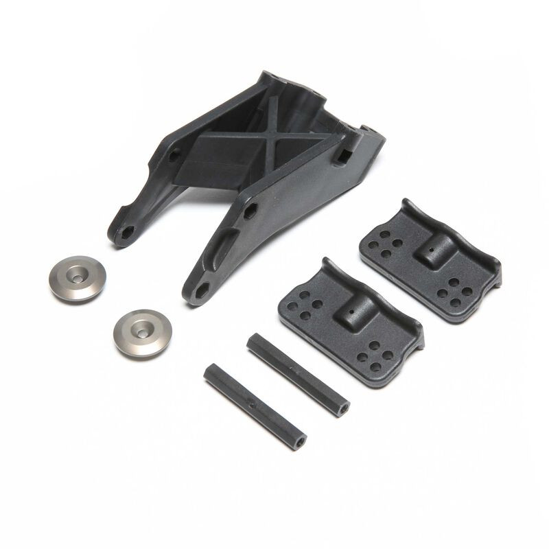 Support D'aile Avant/arrière Neuf Pour Team Losi Racing 8ight XT/XTE - Référence TLR240016