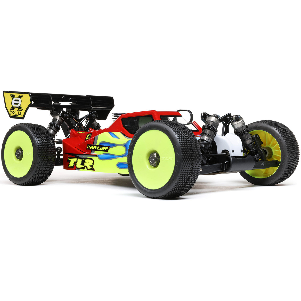 Team Losi Racing 8IGHT-X/E 2.0 Combo Nitro/Electric 1/8 Off-Road Buggy Kitt  (TLR04012)