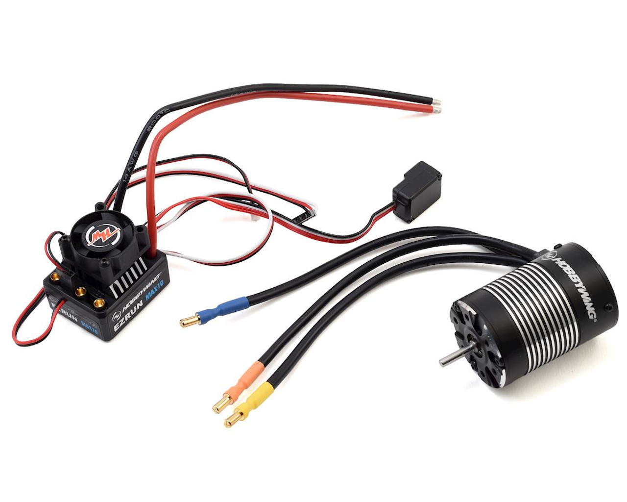 Hobbywing EZRun MAX10 Sensorless Brushless ESC/3652SL Motor Combo (4000kV)  (HWA38010204)