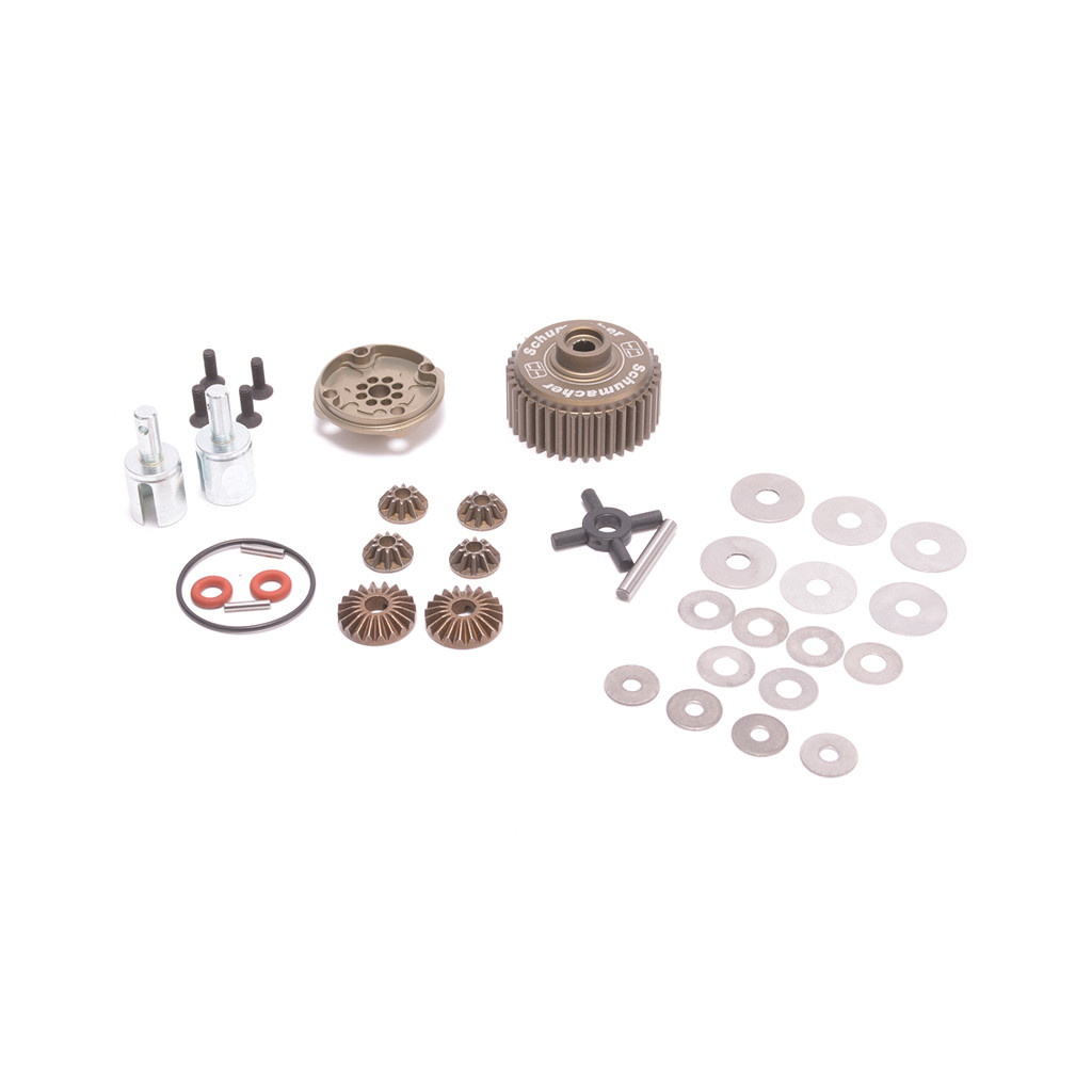 Schumacher LD3 V2 Alloy Differential V2 Conversion Set w/Internals