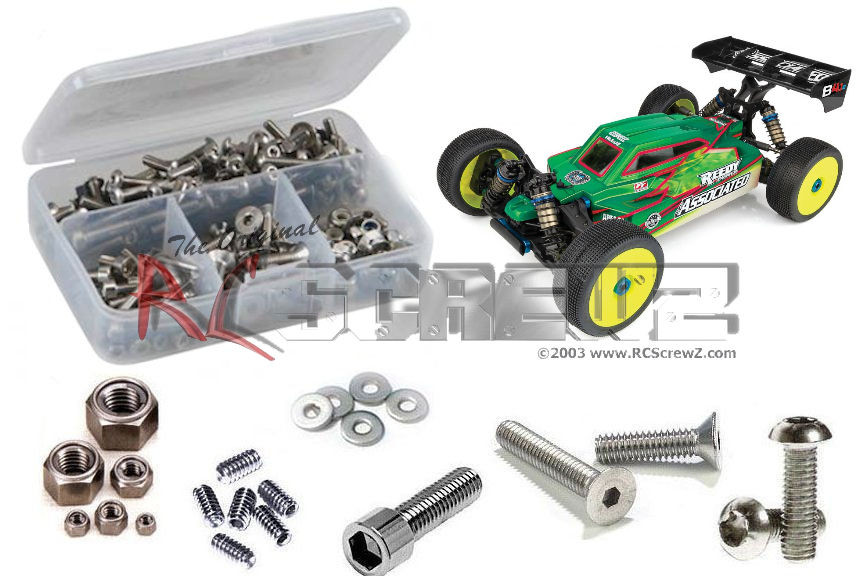 RC Screwz Associated RC8B4.1e 1/8th E Buggy Stainless Steel Screw