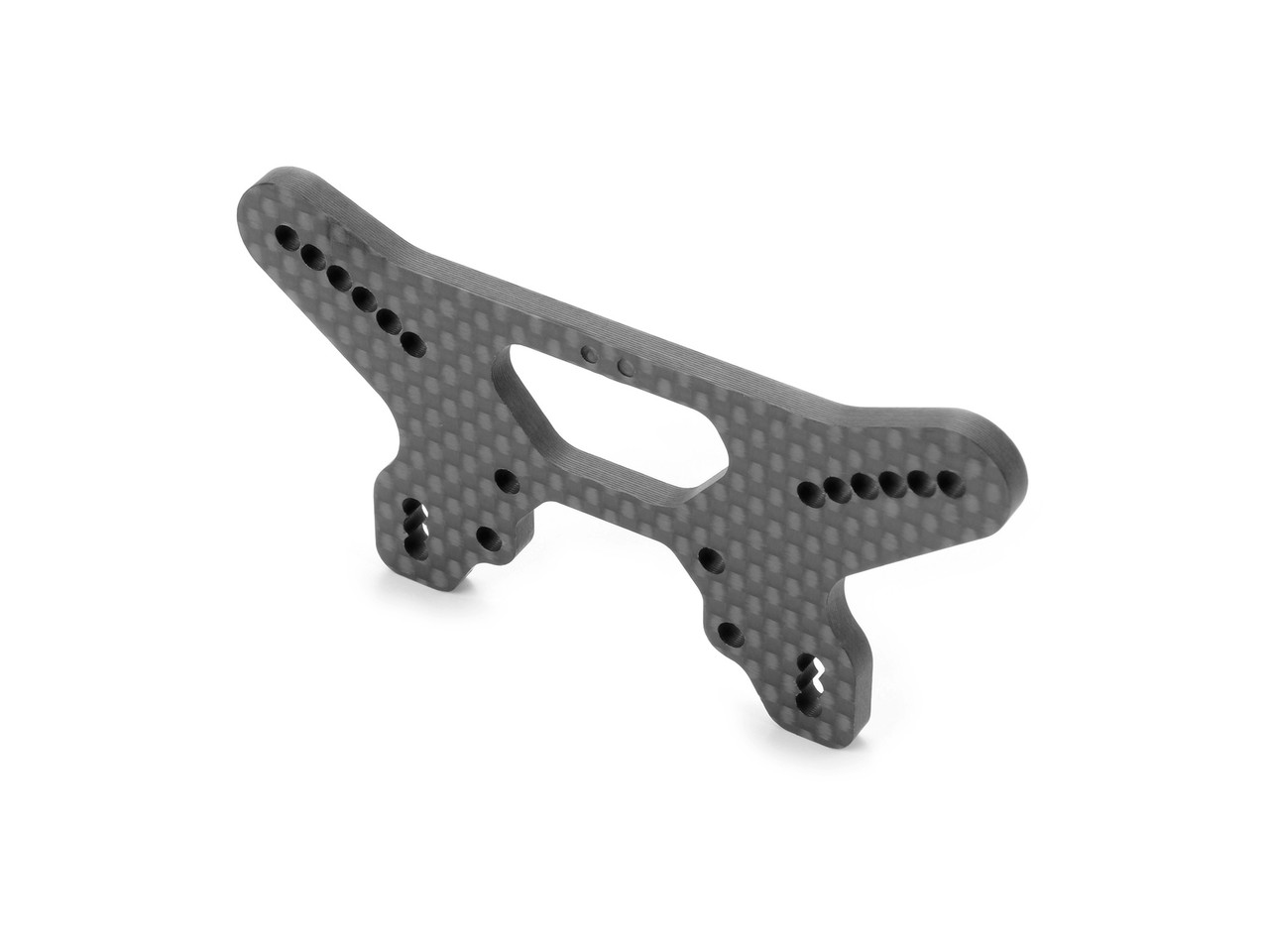 XRAY XB4 25' Carbon Front Shock Tower for HS Bulkhead 2 Dot