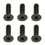Team Associated 4-40 x 3/8" Flat Head Screw (6) (ASC6292)