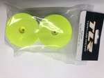 Team Losi Racing 12mm Hex 1/10 Rear Buggy Wheels (Yellow) (2) (22 5.0/22X-4) (TLR7101)