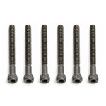 Team Associated 4-40 x 1" Cap Head Screw (6) (ASC6928)