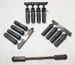 RPM Long Shank 4-40 Rod Ends (Black) (12) (RPM73392)