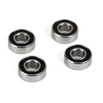 Losi 5x11x4mm Rubber Sealed Ball Bearings (4) (LOSA6947)