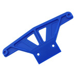 RPM Traxxas Rustler/Stampede Wide Front Bumper (Blue) (RPM81165)