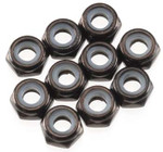 Axial AXIA1052 M3 Thin Nylon Locking Hex Nut Black