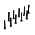 Losi LOSA6285 5-40x7/8" Left Hand Thread Button Head Screw (10)