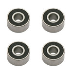Team Associated 3x8x4mm Steering Bearing Set (4) (ASC91002)