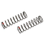 Team Associated 13mm Rear Shock Spring (Red - 3.4lb) (2) (ASC91081)