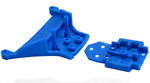 RPM Slash LCG 4x4 Front Bulkhead (Blue) (RPM73565)