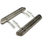 Integy INTC25100GUN Billet Machined T1 Side Step Kit (2) SCX-10/Dingo/Honcho/Jeep