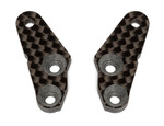 Team Associated Factory Team RC8B3 +2° Carbon Fiber Steering Block Arm (2) (ASC81064)