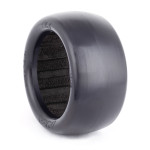 AKA "EVO" Slicks Rear Buggy Tires w/Black Insert (2) (Clay) (AKA13125CB)