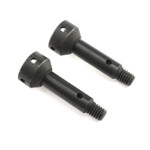 Team Losi Racing 22X-4 Front CVA Axle (2) (TLR232107)