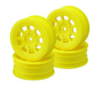 JConcepts 12mm Hex 9 Shot Front Wheel (Yellow) (4) (B6.2) (JCO3397Y)