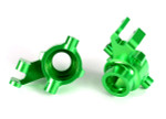 Traxxas Maxx Aluminum Steering Blocks (Green) (TRA8937G)