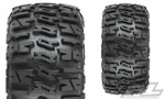 Pro-Line Trencher LP 3.8" Pre-Mounted Truck Tires (2) (Black) (M2) w/Raid 8x32 Removable Hex Wheels (PRO10175-10)