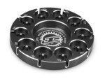 JConcepts Aluminum Pinion Puck Stock Range (Black) (JCO2587-2)