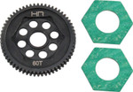 Hot Racing Mini T 2.0 Steel Spur Gear 0.5M (60T) (HRASMTT60M05)