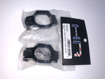 Hot Racing Traxxas Maxx Aluminum C-Hub Caster Blocks (Black) (2) (HRAMXX1901)