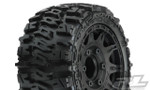 Pro-Line Trencher Low Profile 2.8" Tires w/Raid Rear Wheels (2) (Black) (M2) w/12mm Removable Hex (PRO10159-10)