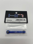 Hot Racing Traxxas X-Maxx Aluminum Steering Rack Center Brace Draglink (Blue) (HRAXMX48P06)