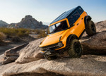 Traxxas TRX-4 1/10 Trail Crawler Truck w/2021 Ford Bronco Body (Orange) w/TQi 2.4GHz Radio (TRA92076-4-ORNG)