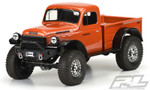 Pro-Line 1946 Dodge Power Wagon 12.3" Crawler Body (Clear) (PRO3499-00)