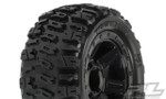 Pro-Line Pre-Mounted Trencher Desperado Wheels (2) (1/16 E-Revo) (Black) (PRO1194-11)