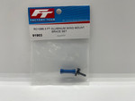 Team Associated RC10B6.3 Factory Team Aluminum Wing Mount Brace Set (Blue) (ASC91903)