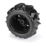 Pro-Line Dumont 2.8" Pre-Mounted Tires w/Raid Wheels (Black) (2) (Z3) w/Removable Hex (PRO10193-10)  