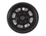 SSD RC Trail 1.9" Steel Beadlock Crawler Wheels (Black) (2) (SSD00076)