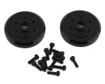 SSD RC Brass Wheel Hubs (Black) (2) (SSD00279)