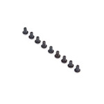 Team Losi Racing 2.5x4mm Button Head Hex Screws (10) (TLR245012)