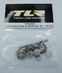 Team Losi Racing 8IGHT-X 2.0 Differential Gear & Shaft Set (TLR242046)