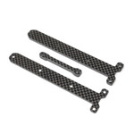 Team Losi Racing 22X-4 Carbon Chassis Brace Supports (1.5 & 3.5mm) (TLR231104)