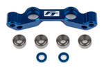 Team Associated B6.4/B6.4D Factory Team Aluminum Steering Rack (Blue) (ASC91984)