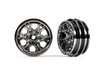 Traxxas TRX-4M 1.0 Wheels (Black Chrome) (2) (TRA9770-BLKCR)