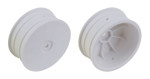 Team Associated 12mm Hex 2.2 4WD Front Buggy Wheels +1.5mm (2) (B74) (White) (ASC92362)