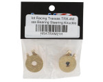 Hot Racing Traxxas TRX-4M Brass Steering Knuckle (2) (19.4g) (For Bearing Use) (HRATRXM21H)