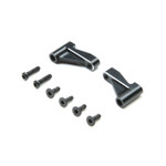 Losi Mini-T 2.0 Aluminum Front Brace Set (Black) (LOS311007)