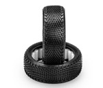 JConcepts Fuzz Bite Wide Carpet 2.2" 2WD Front Buggy Tires (2) (Pink) (JCO4061-010)