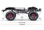 Traxxas TRX-4 Sport High Trail Edition RC Crawler (Gray) w/TQi 2.4GHz Radio (TRA82044-4-GRAY)