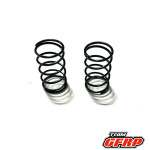 Team GFRP Small Bore Shock Springs (1.1 length) (2) (Green) (GFR-1501GR)