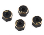 Samix SCX10 II Brass 12mm Hex Adapter (4) (+8mm Offset) (SAMSCX2-4063-8)