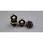 Samix TRX-4 Brass 12mm Hex Adapter (4) (+6mm Offset) (SAMTRX4-4063-6)